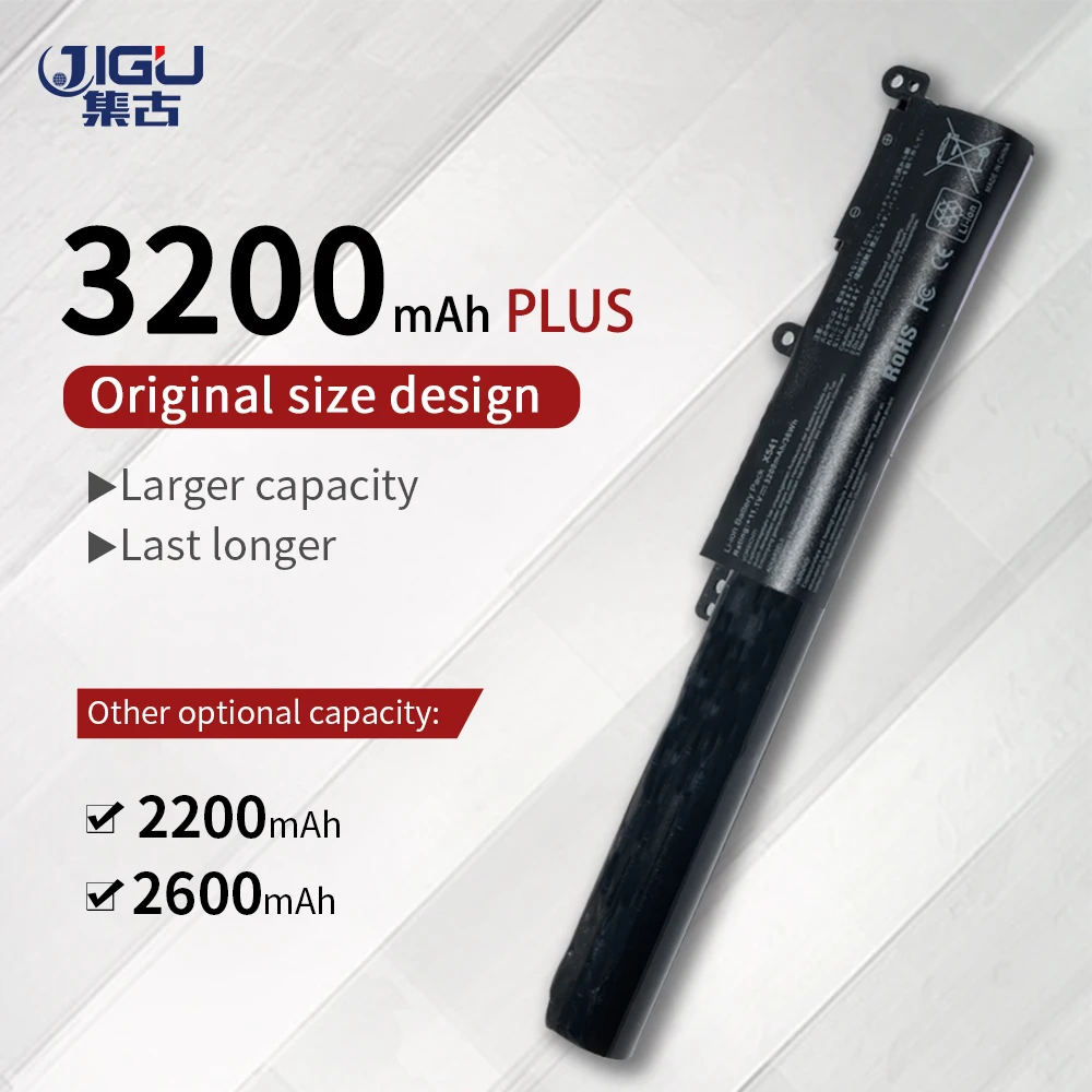 JIGU A31N1601 A31LP4Q Аккумулятор для ноутбука ASUS X541NC3450 VivoBook A541UA X541 X541NA X541NC 3 ячейки |