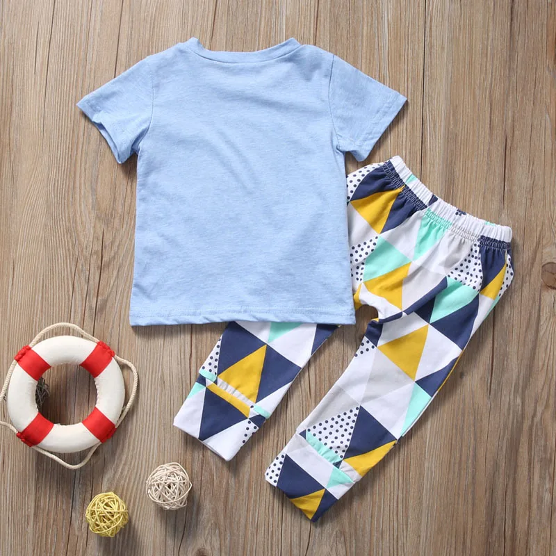 Summer-2017-Newborn-Baby-Boy-Clothes-Short-Sleeve-Cotton-T-shirt-Tops-Geometric-Pant-2PCS-Outfit (4)
