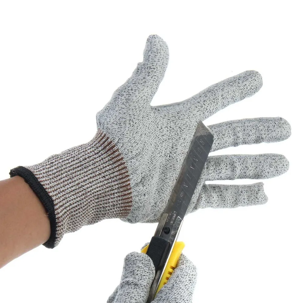 

Safety Cut Proof Stab Resistant Stainless Steel Wire Metal Mesh Butcher Gloves Protection Level 5 Cut-Resistant Safety Gloves