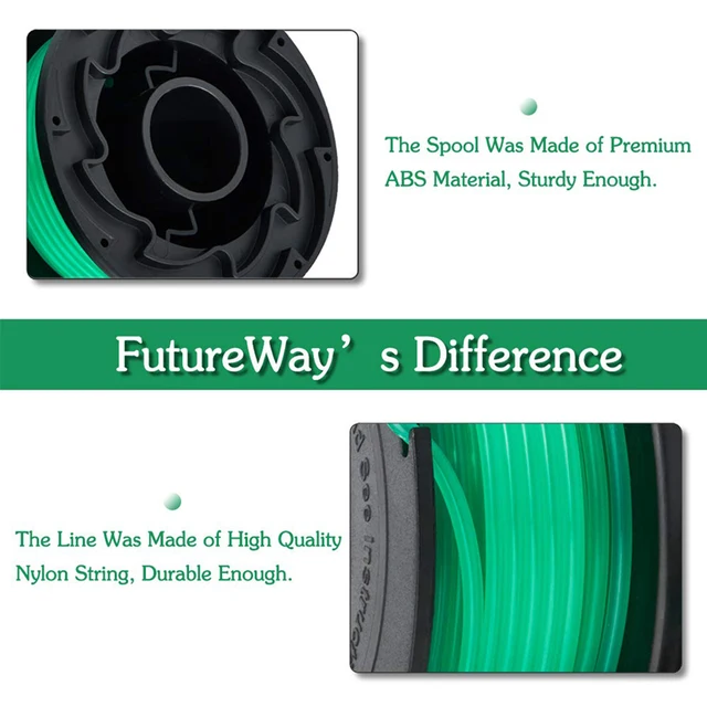 Trimmer Orsó Vonal Gyomi Evő Csere Kerti Szerszámok A Fekete Descker Sf-080-Hoz - Image 4