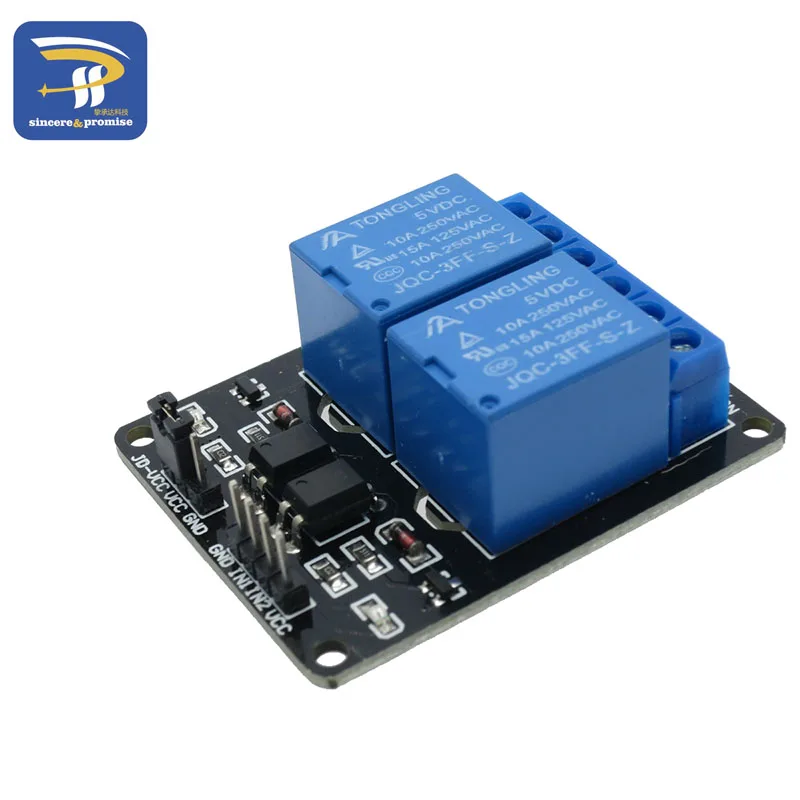 

2-channel New 2 channel relay module relay expansion board 5V low level triggered 2-way relay module for arduino
