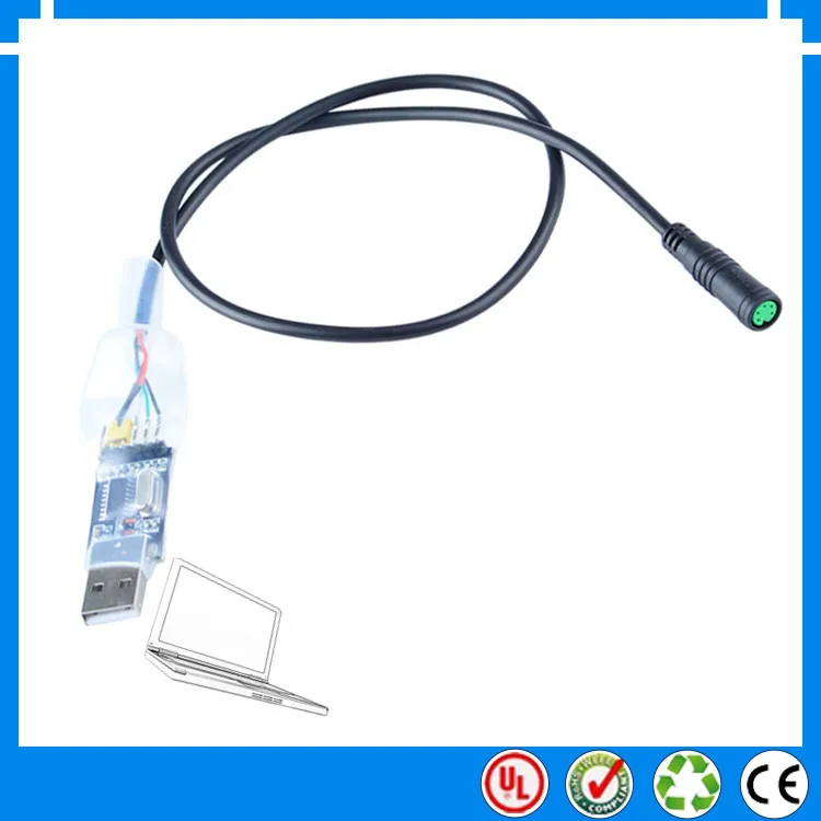 

USB Programming Cable for Bafang BBS01 BBS02 BBSHD Mid Drive Center Electric Bike Motor