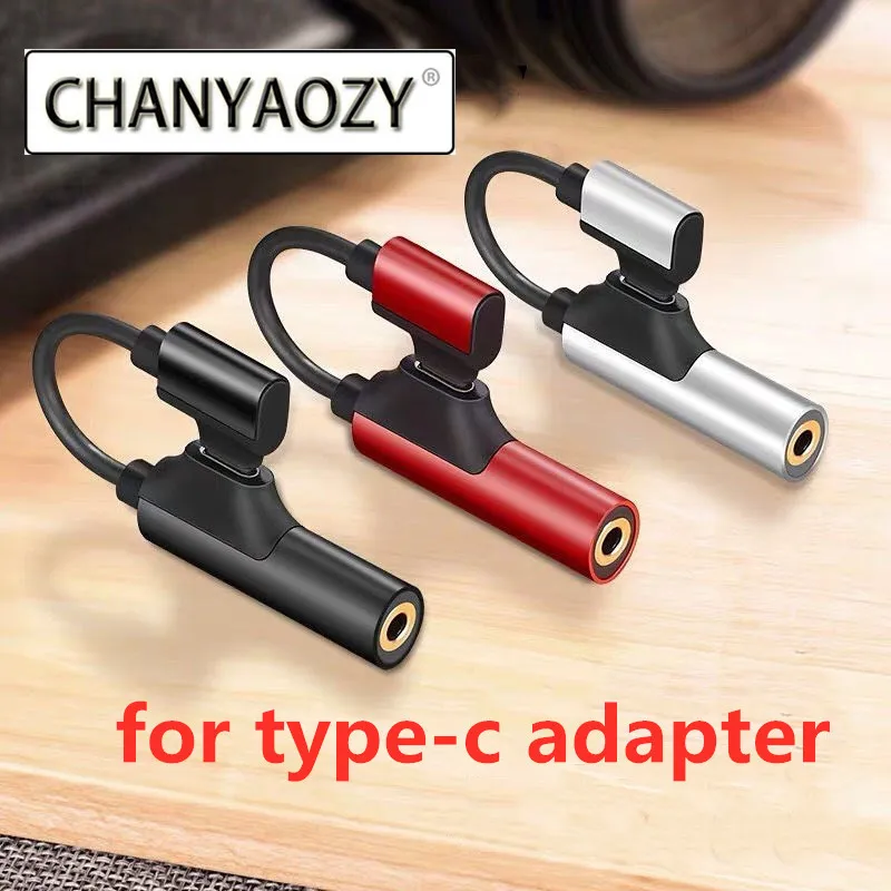 

USB type C to 3.5 mm adapter type-c OTG converter 4 in 1 charger and listening and calling and volume audio for Huawei xiaomi