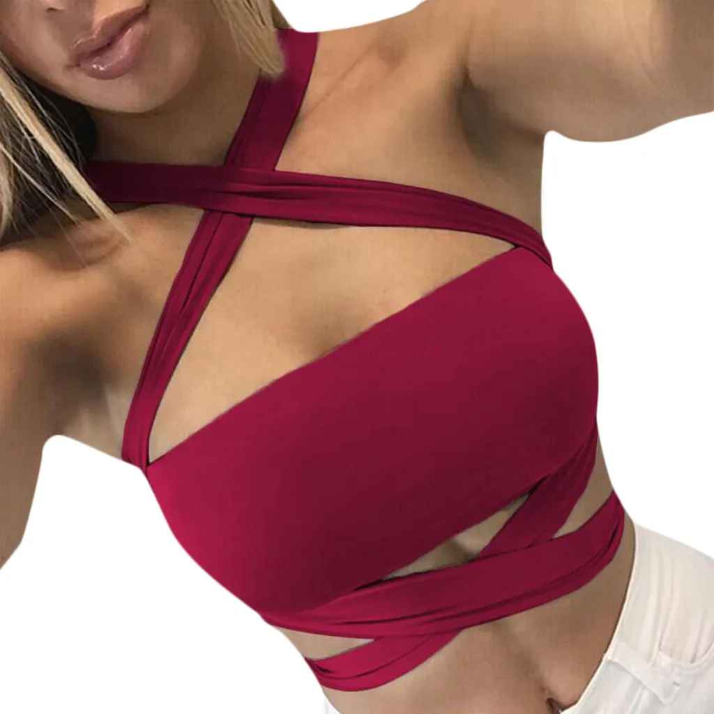 

Women's Wild Style yoga shirts workout yoga Sequins Strapless gym vest fitness sleeveless crop top active sportwear M10