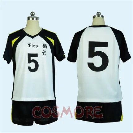 Rolecos أنيمي Haikyuu Akaashi كيجي Koutarou موحدة الطائرة فريق haikyuu لا 5 تأثيري زي سترة الكرة الطائرة ملابس رياضية