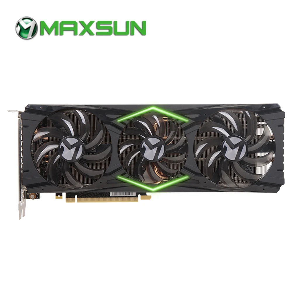 

MAXSUN RTX 2080 video card RGB 8GB 256Bit GDDR6 14000MHz 1515MHz 2944unit Turing TU104 HDMI+3*DP+Type-C graphic card for gaming