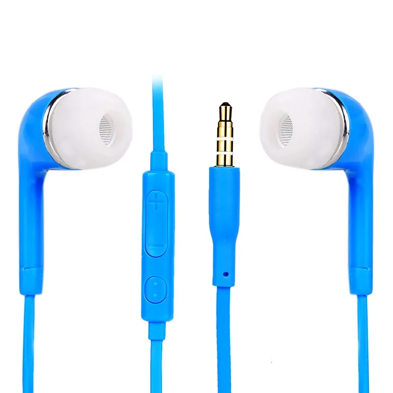 3.5mm Jack Earphone Earbuds Stereo Sport Wired Head phones S3 in ear