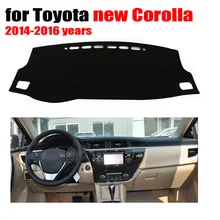 Накладка на приборную панель автомобиля коврик для TOYOTA New COROLLA- лет левосторонний dashmatt pad dash коврики аксессуары для приборной панели
