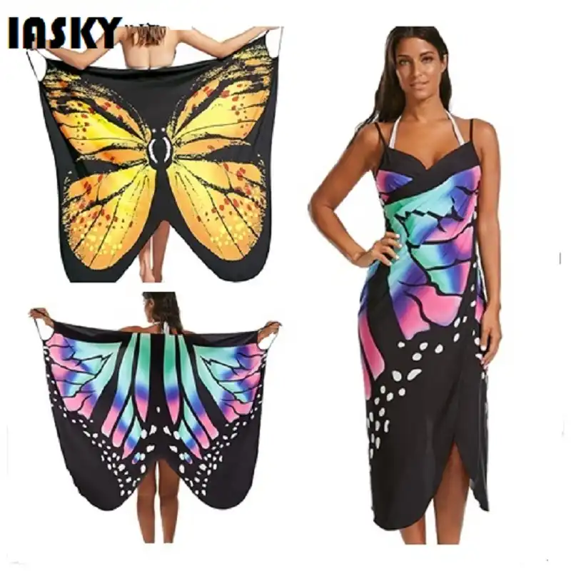 butterfly beach cover up