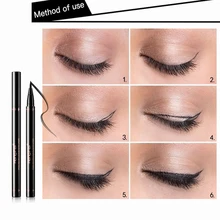 Новая идеальная черная тонкая долговечная жидкость подводка для глаз водостойкая быстросохнущая инструменты для макияжа maquiagem TSLM2