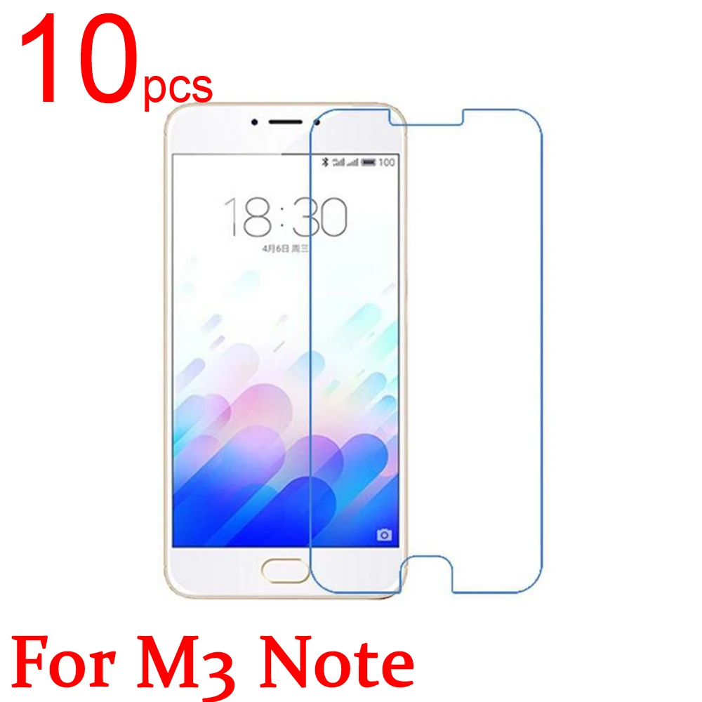 

10pcs Ultra Clear glossy/Matte/Nano anti-Explosion LCD Screen Protector Film Cover For Meizu M1 M2 M3 M5 Note Film + cloth