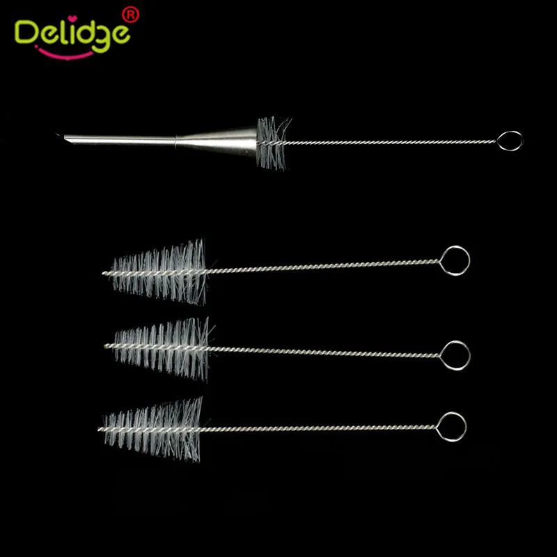 

Delidge Cone Kettle Spout Cake Pastry Nozzles Teapot Cleaning Brush Baking Baby Milk Bottle Nipple Hanging Brush Kitchen Tool