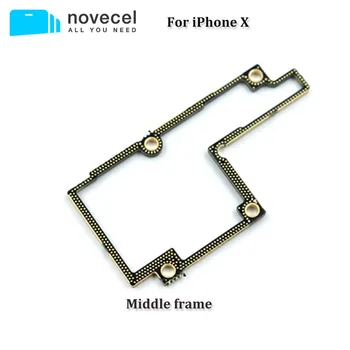

10Pcs For iphone X Middle Frame LCD Touch Screen Front Bezel Housing Damaged replacement repair mobile phone refurbished