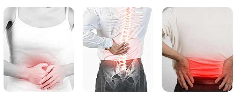 Almofada de Aquecimento do Infravermelho Cinto de Suporte Massager com Aquecimento Ajustes do Calor Alívio da Dor para a Parte Inferior das Costas Distante Lombar Lower Back Rápido 3 Cãibras 7 High Quality Beleza e saúde
