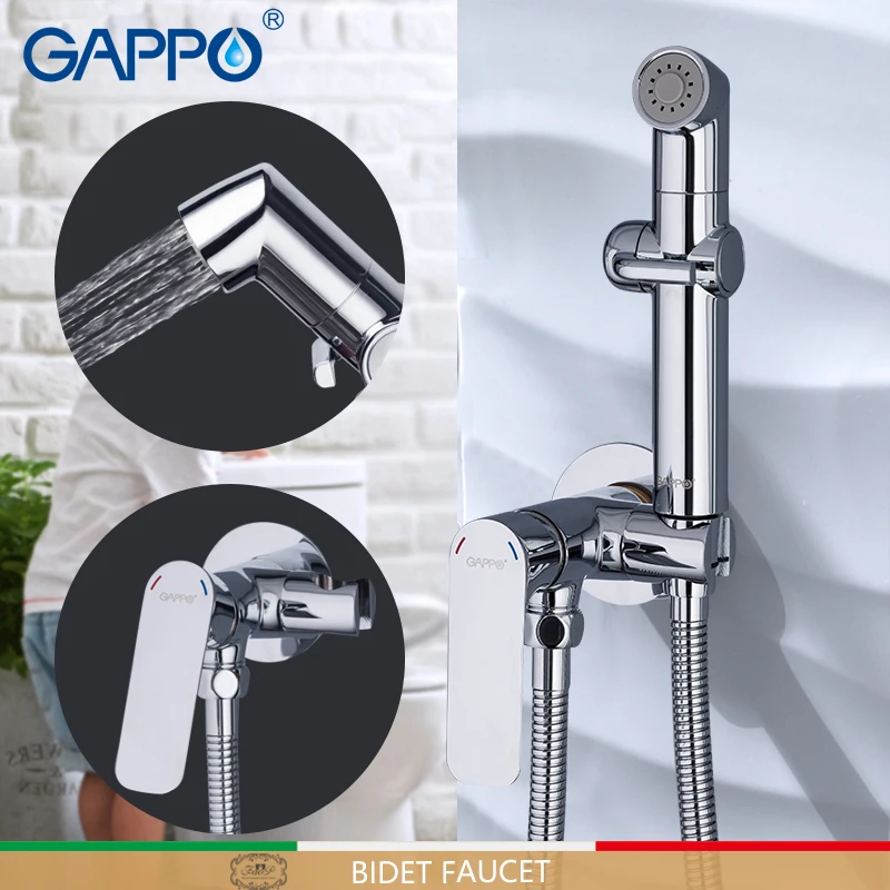 GAPPO Bidet Faucet Brass Toilet shower muslim shower mixer Tap bathroom muslim tap mixers bidet toilet spray shattaf