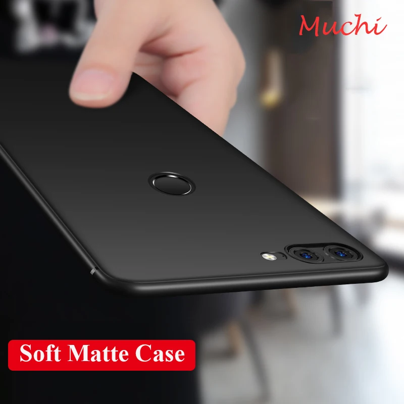 Muchi для Huawei Honor 9 lite случае простой тонкий матовый Мягкая силиконовая задняя