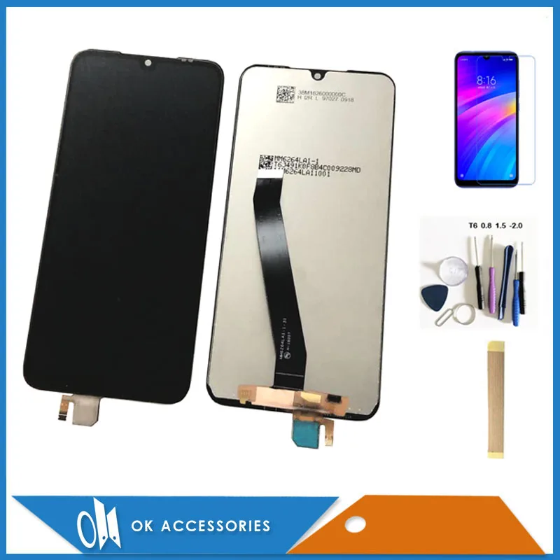 

6.26 Inch For Xiaomi Redmi 7 Redmi7 LCD Display With Touch Screen Digitizer Replacement Black Color With Kits