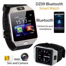 Bluetooth Smart Часы SmartWatch dz09 Android Телефонный звонок Relogio 2 г/м² sim-карта TF Камера для iphone Samsung Huawei pk gt08 A1
