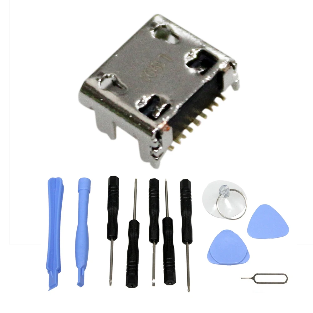 

JINTAI Lot of USB Charging Data Sync Port for Samsung Galaxy Tab A 9.7 SM-T550 T555 With Tools