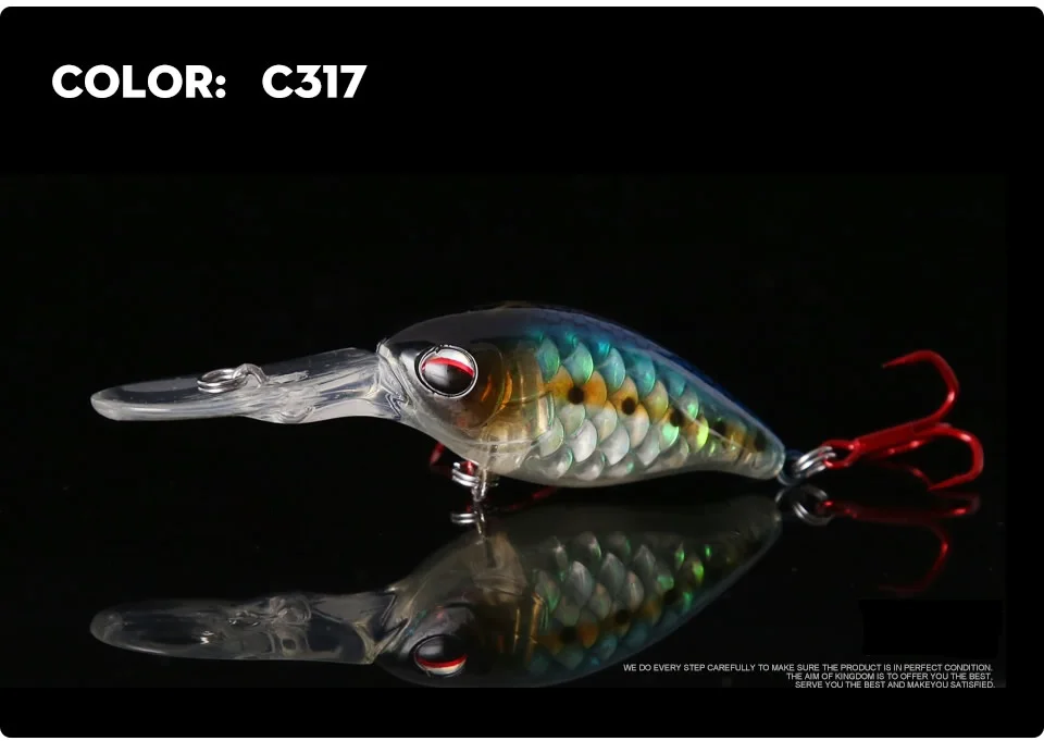 XTS Crankbaits Crank Bait Гольян рыболовные приманки плавающий Topwater воблеры 5 см 10,5 г твердая приманка искусственная Jerkbait 3507