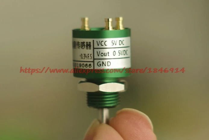 Angle Sensor Hall Effect Potentiometer 5V Analog Non Contact Instrument 0-360°
