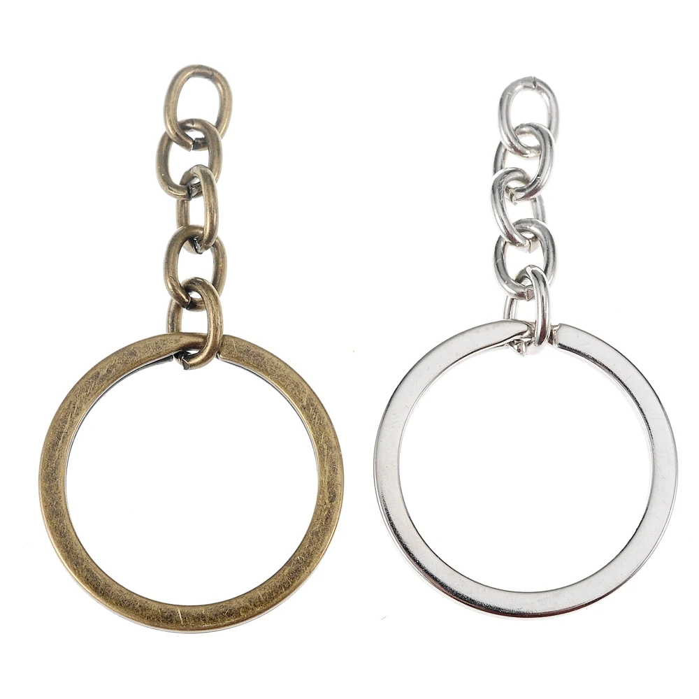 Buy 2Pcs Key Rings 30mm Key Chain DIY Jewelry Making