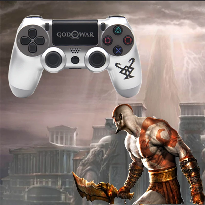

2019 New Game God of War 4 Best Six-Axis For PS4 Gamepad ps4 wireless Bluetooth game controller ps4 Bluetooth 4.0 Lights Bar Po