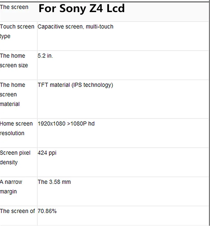 For Sony Xperia Z3 Plus Display E6553 E6533 E5663 LCD Display Touch Screen Digitizer Assembly For Sony Z3 Plus lcd