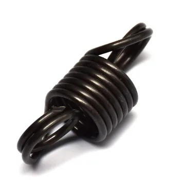 

5pcs cart extension spring black tension springs steel board drag spring