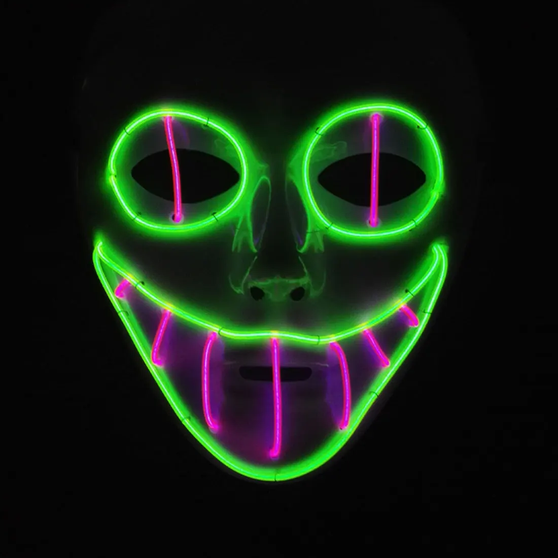 Buy Halloween Mask LED Light Up Mask The Purge
