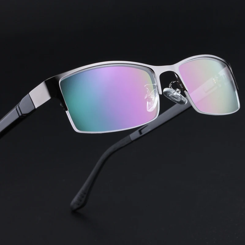 

Business Glasses Men Fashion Glasses Myopia Full Frame Can Be Equipped Myopia Lens Prescription Glasses Big Box 053