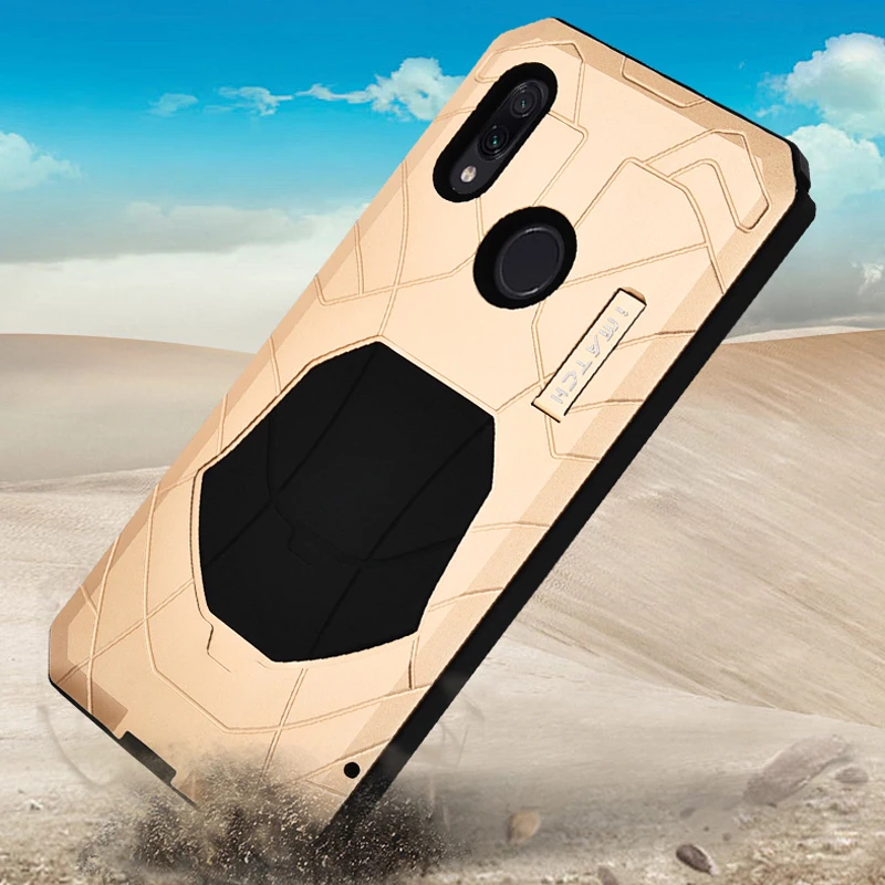 Повседневный водонепроницаемый чехол для Redmi Note 9 8 7 9s pro ударопрочный Прочный