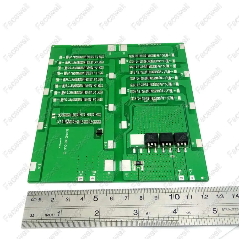 1 шт. 16S 60v bms 15A smart bms 16s1p 60v литиевая упаковка 3,7 v liion cell 60v 2.2ah 60v 500w 600w 800w 900w батарея для электрического одноколесного велосипеда