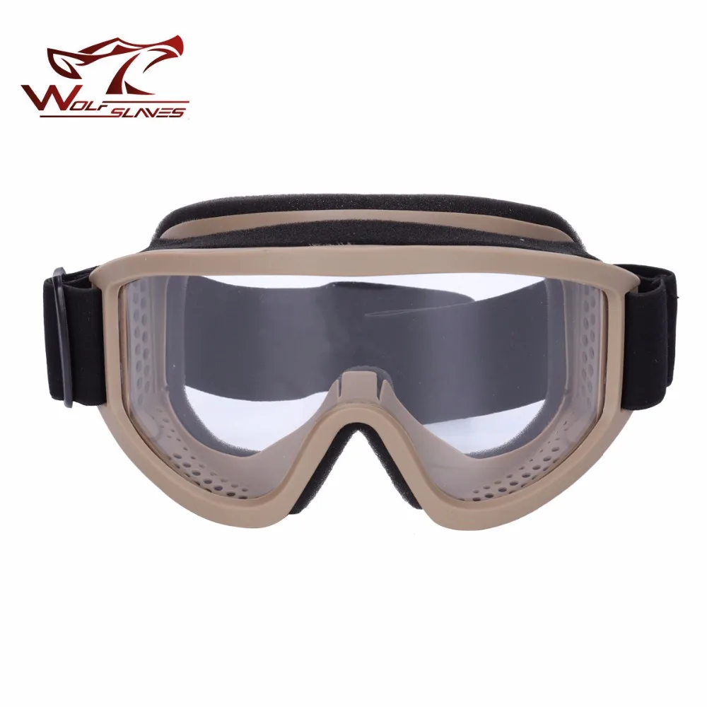 Wolfslaves X500 Tactical Airsoft Goggle Dust Proof Anti Fog Windproof