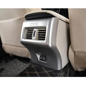 

For Toyota Camry 2018 ABS Plastic Car Back Rear Air Condition outlet Vent frame Cover Trim sticker Car styling Accessories 1pcs
