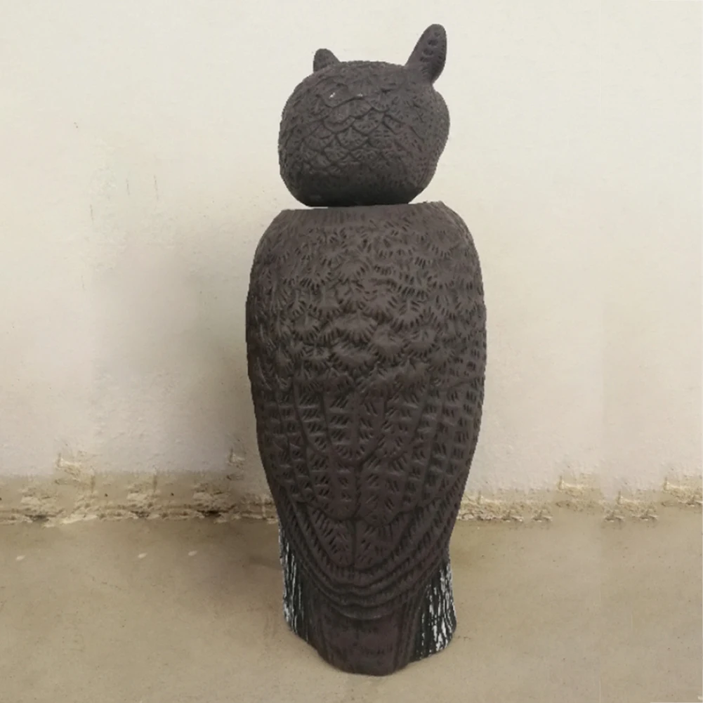 

Plant Pest Control Rabbits Owl Shape Bird Repeller Decoy Protection Realistic Rotating Decor Yard Garden Scarer Mice