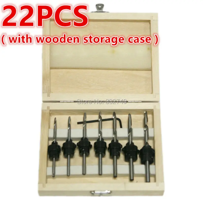 Hitefu 6PCS Brad Point Drill Bits For Woodworking, Martinique