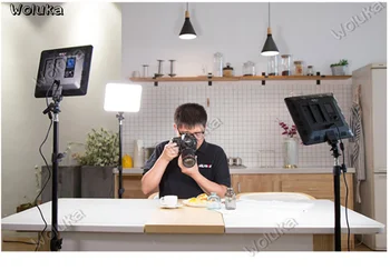 

VL-200 three-lamp photography set network red Live LED video Lighting portable indoor Outdoor Portrait camera CD50 T03