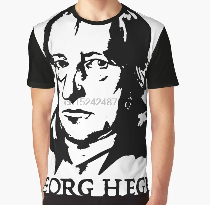 

All Over Print 3D Women T Shirt Men Funny tshirt Georg Hegel Graphic T-Shirt