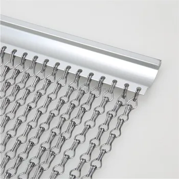 

Aluminum Chain Door Fly Screen / Aluminum Chain Curtain