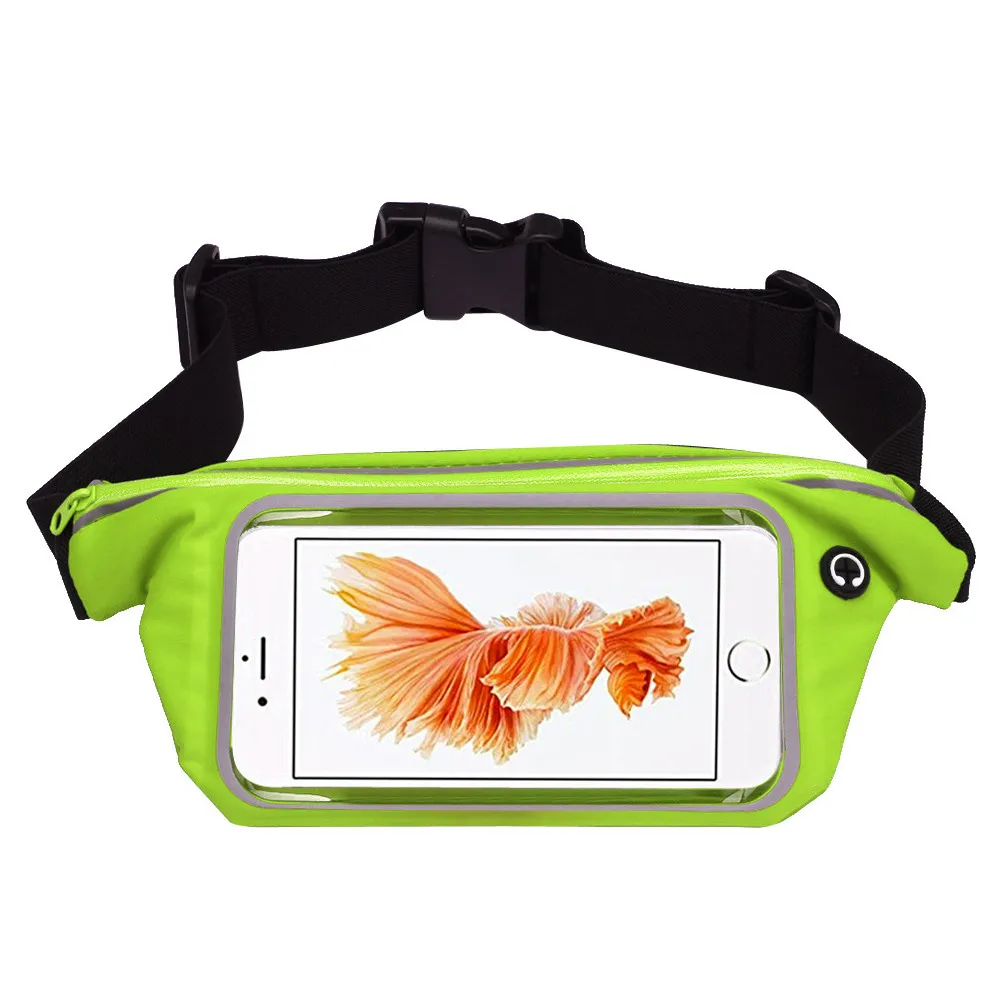 

Sports Bag Running Waist Bag Pocket Jogging Portable Sports Running Gym Waist Belt Bag Case Cover for iPhone 6s Plus 5.5inch