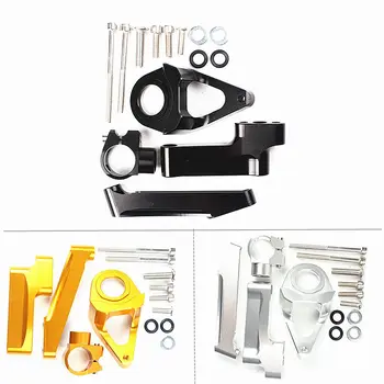 

For SUZUKI GSXR1300 hayabusa 1998-2016 2008 2009 2010 2011 2012 2013 2014 2015 CNC Steering Damper Stabilizer Bracket Mount Kit