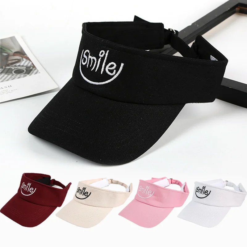 

2019 summer new men's and women's English letters embroidered sun hat Korean sports and leisure fashion wild empty top cap