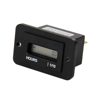 

RL-HM010 Free shipping!Digital DC4.5-90V LCD Hour Meter for Diesel Engine or Gasoline Engine ATV Pit Bike, Quad Bike Jet Ski