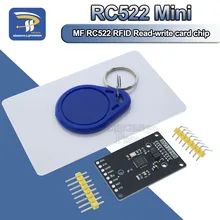 Rfid-модуль RC522 мини-комплекты S50 13,56 МГц 6 см с тегами SPI для записи и чтения для arduino uno 2560