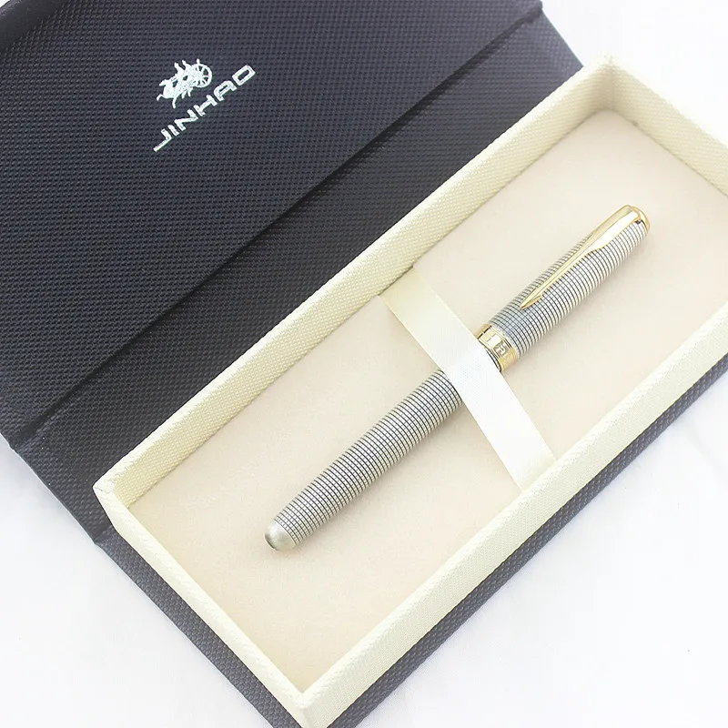 

Luxury Multiple nib options Design Fountain Pen Jinhao 601 Brand Business Office Gift Ink Pens School Writing Stationery Supplie