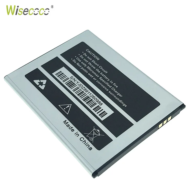 Wisecoco A104 литий ионный аккумулятор для ремонта сотового телефона Micromax A 104 Замена +