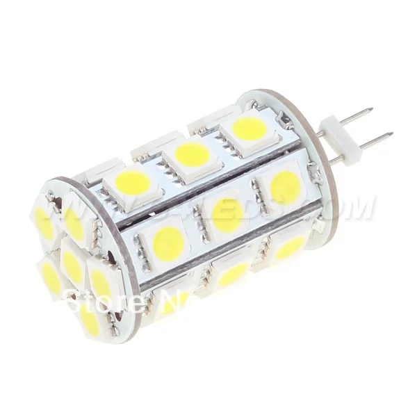 27Led Dimmable G4 SMD 5060 лодки отправляет автомобили тележки Camper Дисплей лампы лампа12vac/12VDC/24VDC теплый белый 5 шт./партия