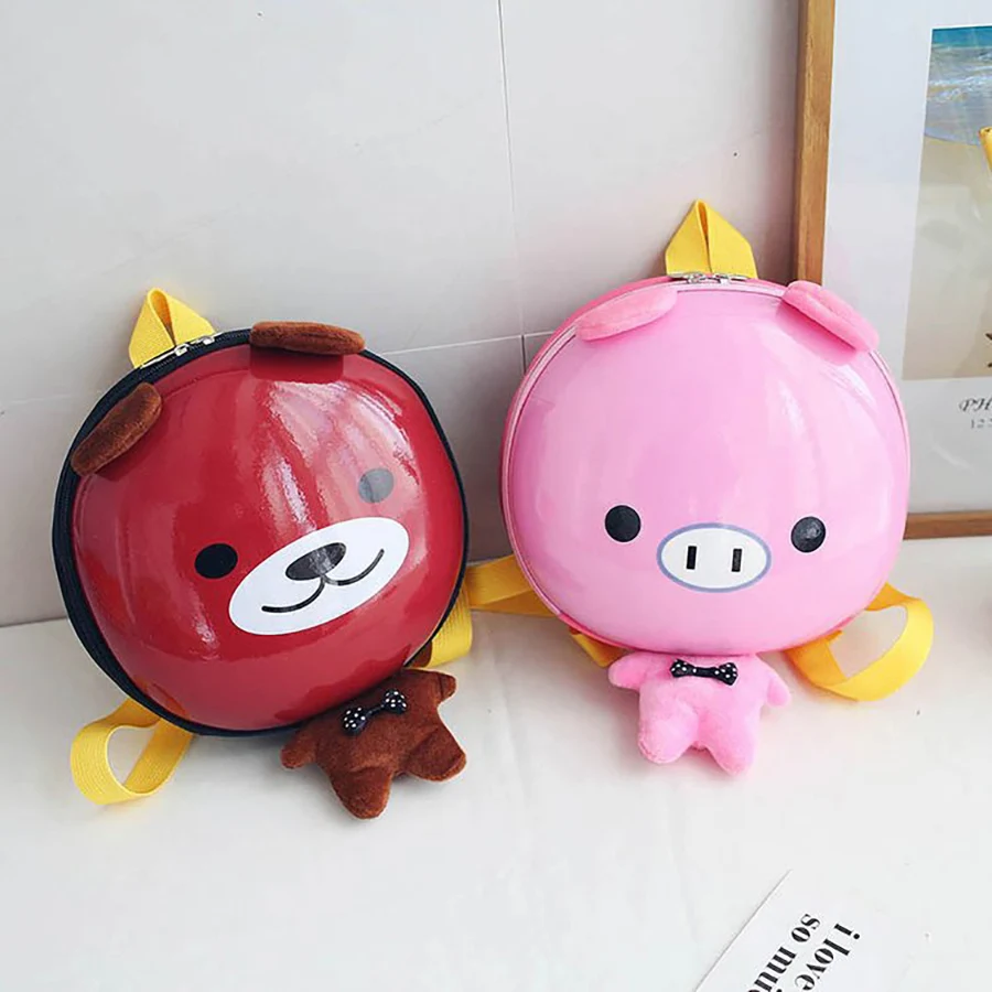 

Mini Cute 3D Cartoon Women Backpacks Small Anti-lost Children's School Bags Women Bookbag Waterproof Bags For Kids Backpack 2019