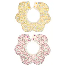 Детские слюнявчики, цветочные звезды, водонепроницаемые банданы для новорожденных, Детская отрыжка для кормления, Слюнявчики для девочек и мальчиков, Слюнявчики для новорожденных